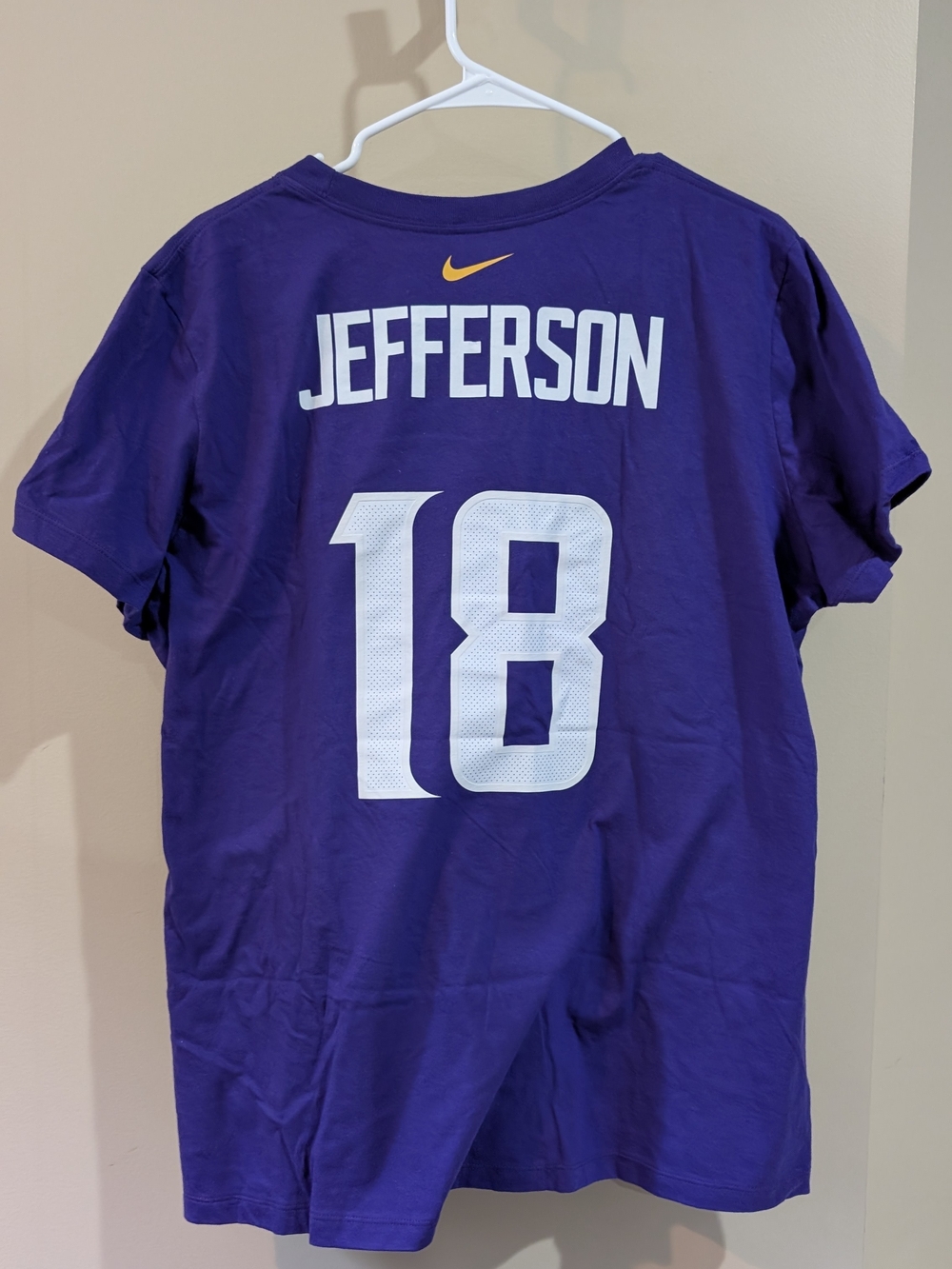 Minnesota Vikings - Jefferson #18 - Nike Tee